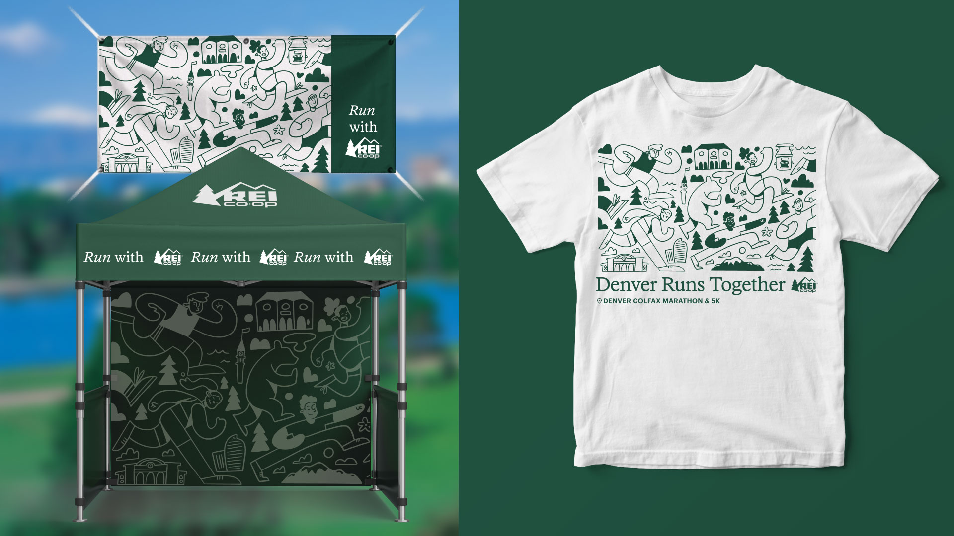 REI Denver Colfax Marathon Campaign